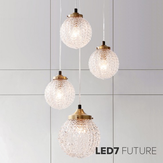 Loft Industry Modern - Garnet Chandelier